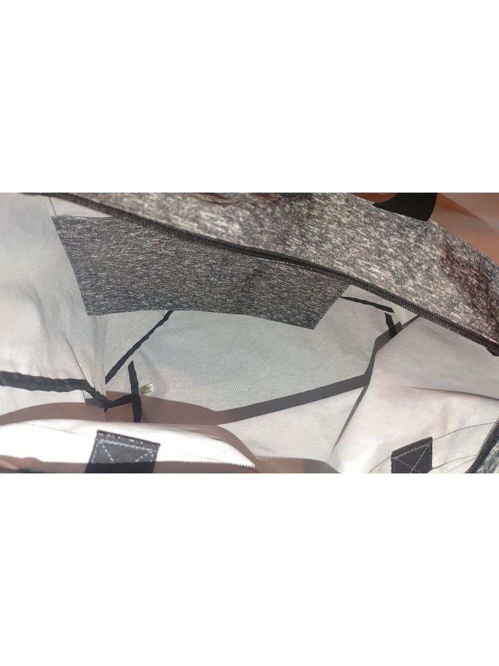 PINK Classic Nylon Stormy Heather Grey Tote - Picture 9 of 9